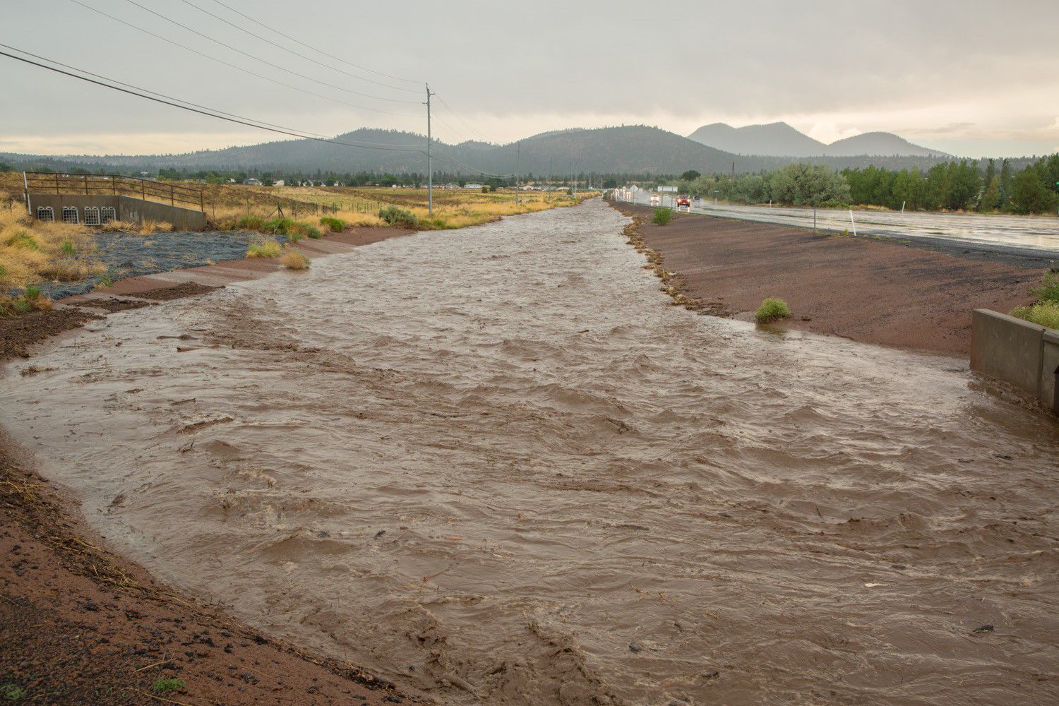 Timberline-area flooding
